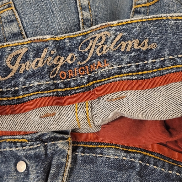 Men's Indigo Palm Jeans - Picture 4 of 7